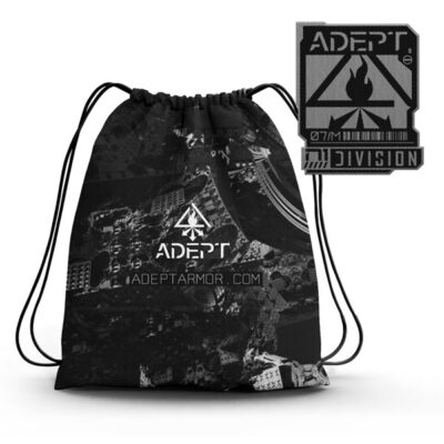 Adept Patch/Sticker + Bag