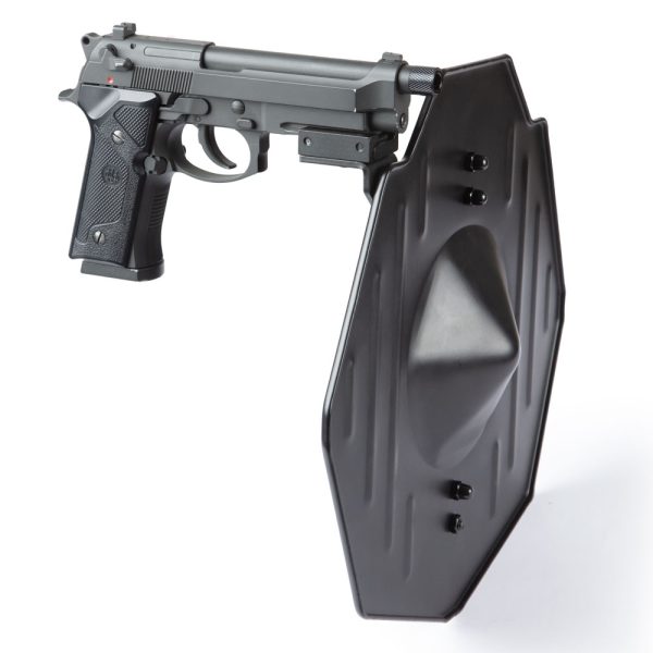 The NovaSteel Buckler Gun Shield Attachment